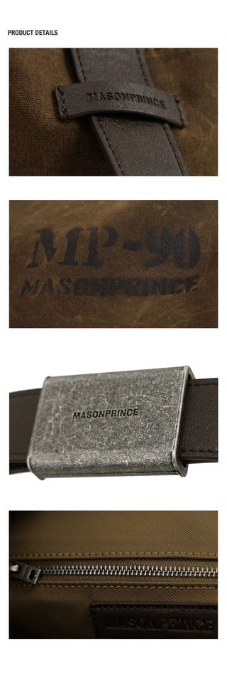 MASONPRINCE Canvas Crossbody Bag