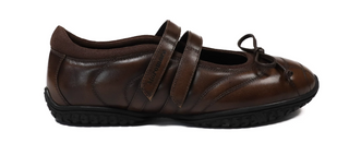 [Moromoro2] Leather Mary Jane Bow Flats