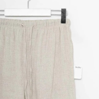 Banding linen pants