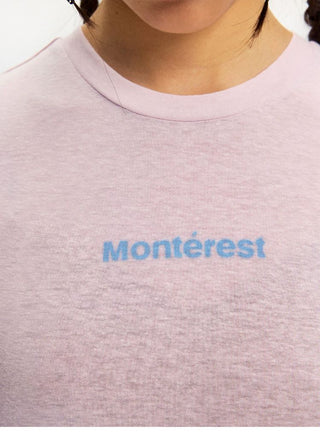 [Monterest] 3A Antibacterial Slim Fit Logo T-Shirt