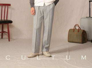 [CULTUM] Wool Lined Stand Collar Vest