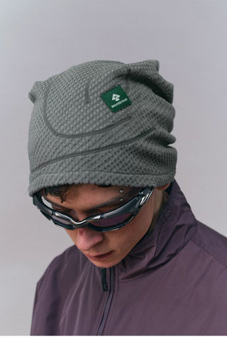 [Monterest] Fleece Beanie with Dual Track Drawstring