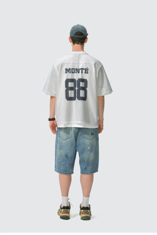 [Monterest] Mesh Jersey Short Sleeve Tee