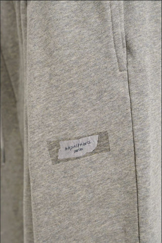 [MASONPRINCE] Cotton Pleated Wide Leg Sweatpants