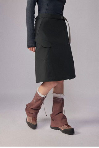 [Monterest] Water-Repellent Softshell Utility Skirt