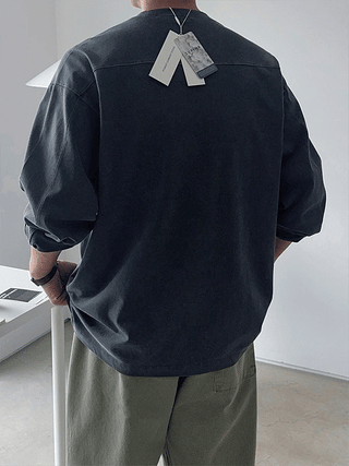 Pepper Supima Pigment Cutout T-shirt