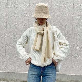 basic knit muffler