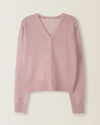 (3 colors) Back Point Argyle Cardigan