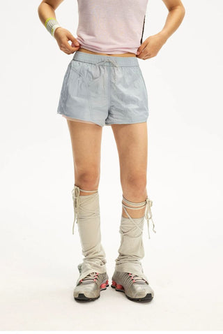 [Monterest] Layered A-Line Running Shorts