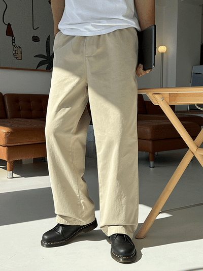 Ritz Cotton Wide Elastic Waist Pants