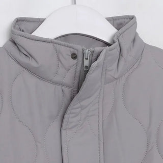 Quilted loose jacket