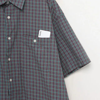 Bold check shirt