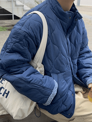 Melting Tumble Quilted Jumper