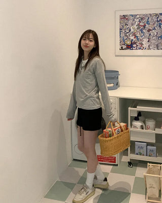 Knit shorts