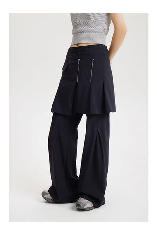 CONP Combination Culottes Set (Black)