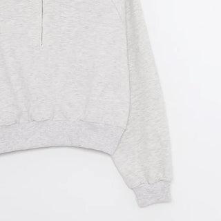 Half-zip sweatshirt