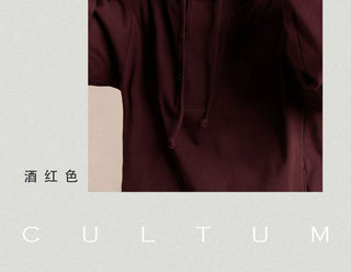 [CULTUM] Heavyweight Cotton Half-Zip Hoodie