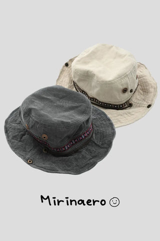 Ethnic bucket hat