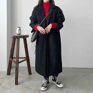Wool long coat
