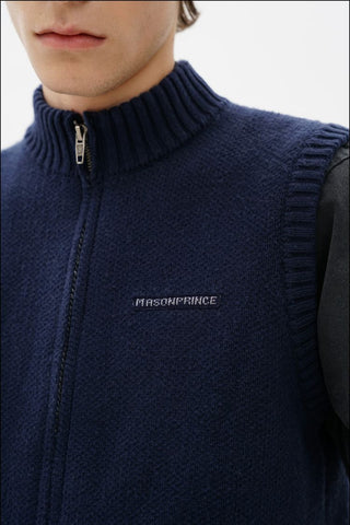 [MASONPRINCE] Jacquard Thick Knit Sweater