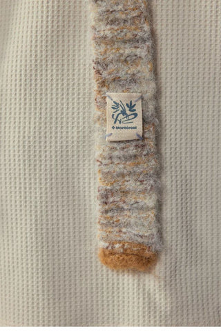 [Monterest] Speckled Yarn Narrow Knit Scarf