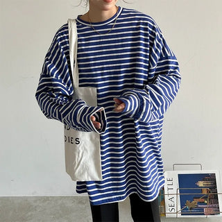 Oversized striped T-shirt