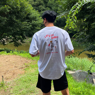 Let's Go Surf Printed Short Sleeve T-shirt (High Q)
