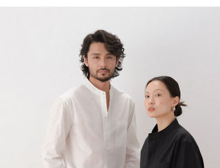 [CULTUM] Cotton Stand Collar Shirt/Shorts