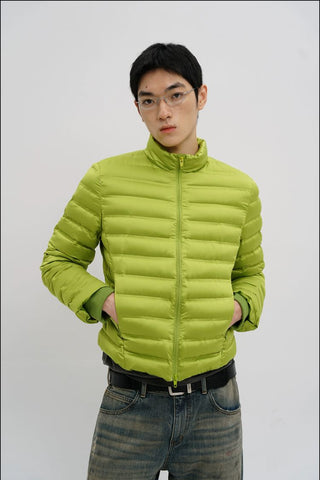 [MASONPRINCE] Cloud-Like Slim Fit Down Jacket
