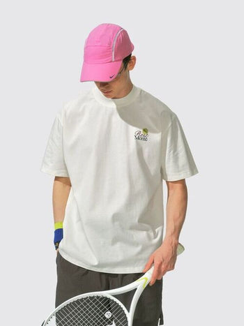 [Monterest] Tennis Print Cotton T-Shirt