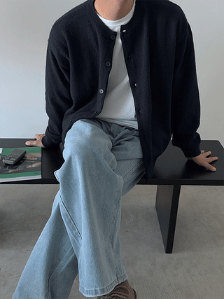 Begin Essential Round Cardigan