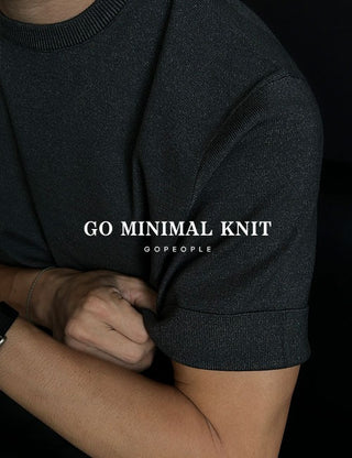 High Minimal Short Sleeve Knit (3 colors)