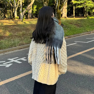 Oversized Cable Knit