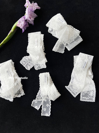 lace long scarf