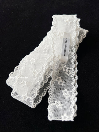 lace long scarf