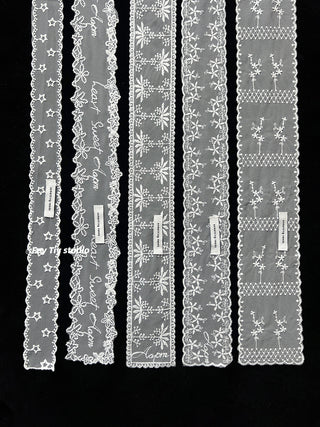 lace long scarf