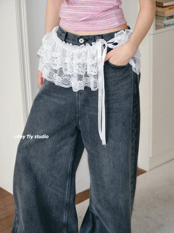 ballet lace skirt