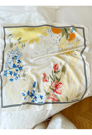 hand-painted floral