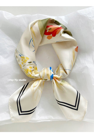 hand-painted floral