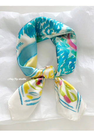 hand-painted floral