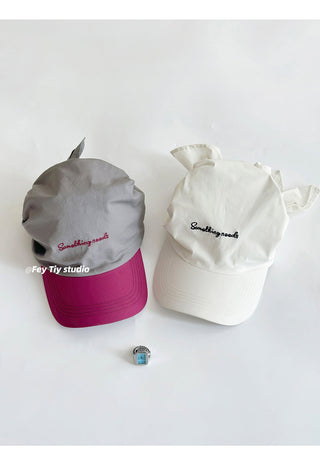 color block cap