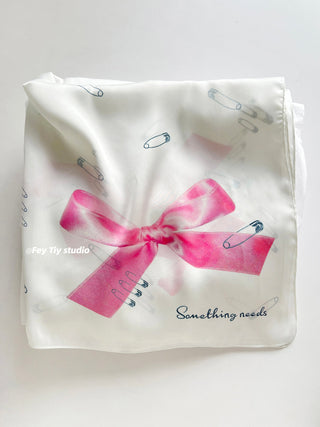 minority bow scarf