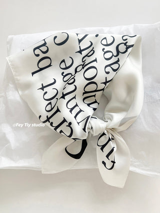 minority bow scarf