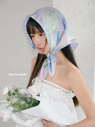 gouache scarf