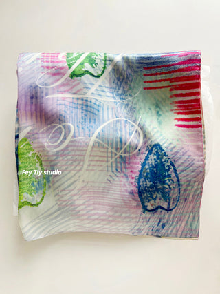 gouache scarf