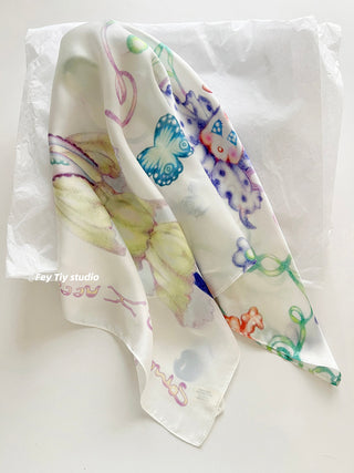 gouache scarf