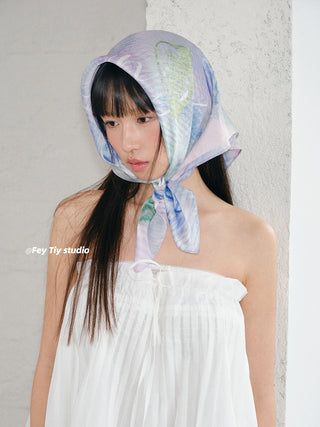 gouache scarf