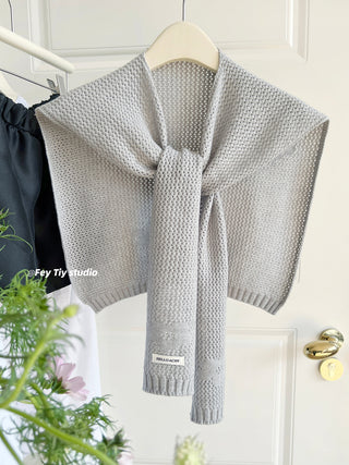 flower knit shawl
