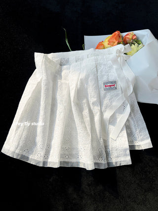 lace stacked skirt