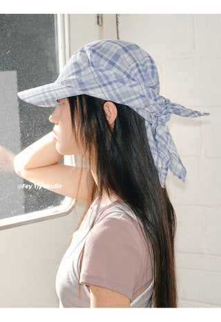 linen turban hat